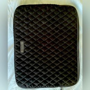 Vintage Black Vera Bradley Laptop Sleeve